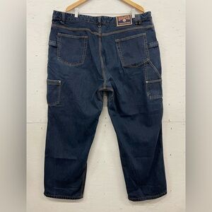 Duluth Trading Relaxed Carpenter Jeans, Size 46X30